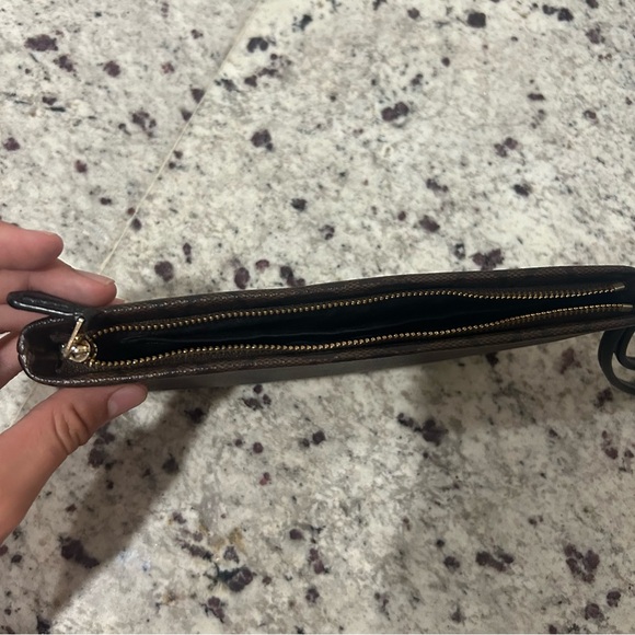 Coach Single Zip Wristlet